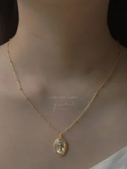 Amor Shell Necklace *14K Gold-plated