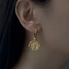 Ancient Civilisation Coin Hoops