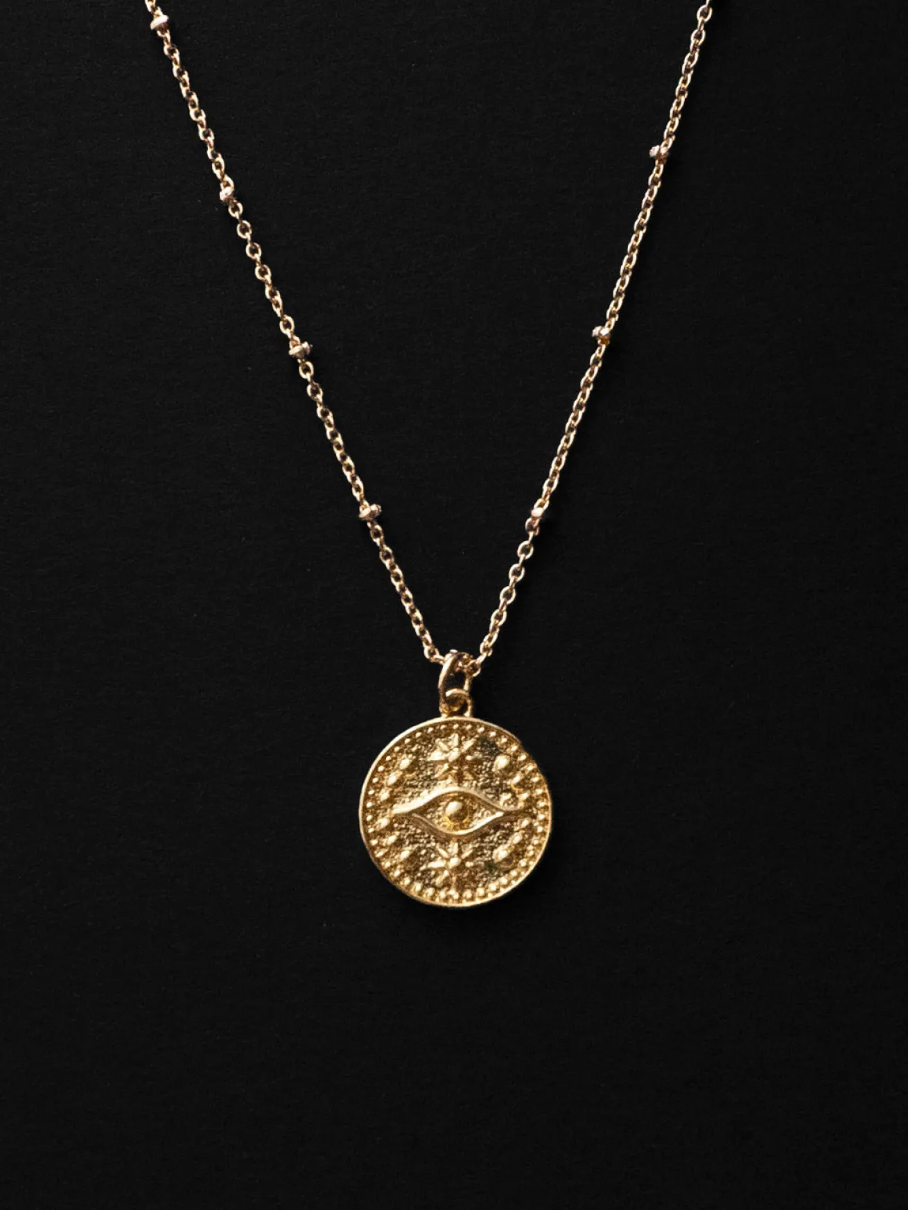 Ancient Protection Charm Necklace - Evil Eye