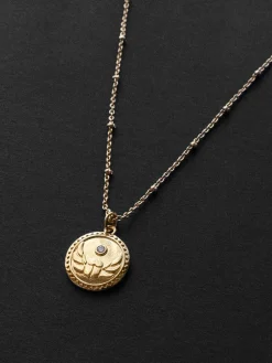 Ancient Protection Charm Necklace - Scarab Beetle
