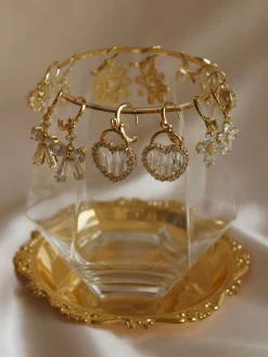 ANNABEL Huggies *18K Gold-plated
