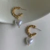 Baroque Heart Hoops