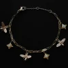 Bee & Opal Charm Bracelet - Alabaster Cream