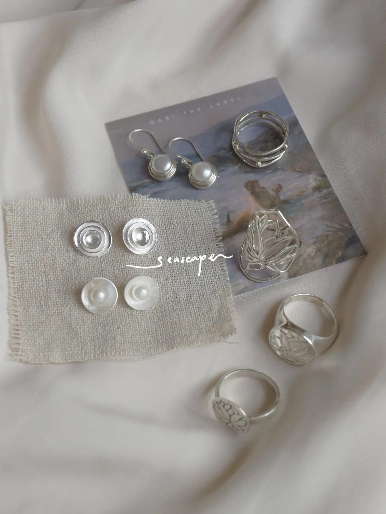 BULAN (Lotus) Ring // GABI EXCLUSIVE