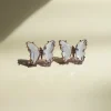 Butterfly Earstuds - Lilac *S925 Earposts