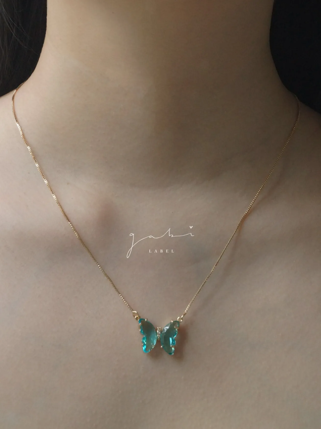 Butterfly Gift Set - Aqua
