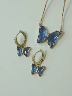 Butterfly Gift Set - Cornflower Blue