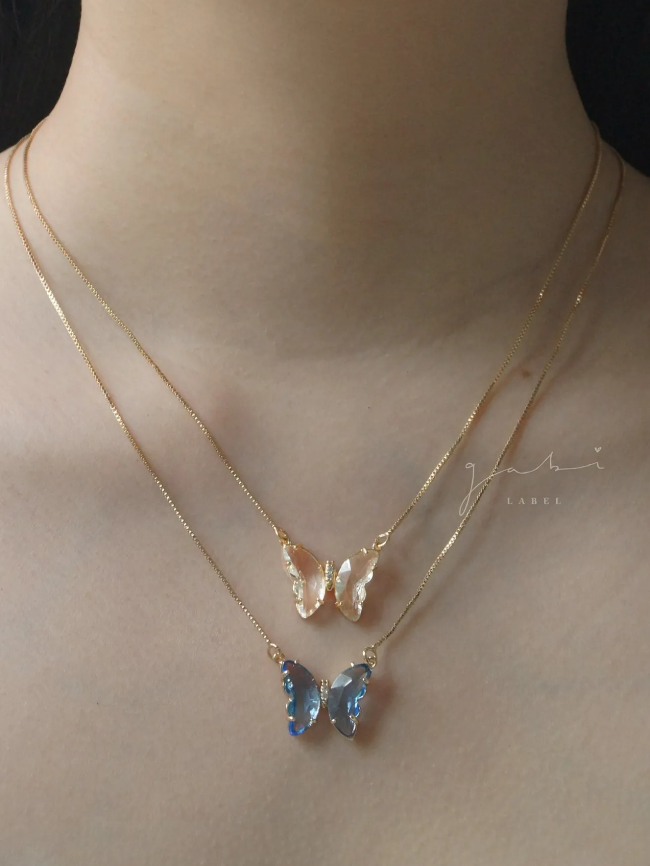 Butterfly Gift Set - Cornflower Blue