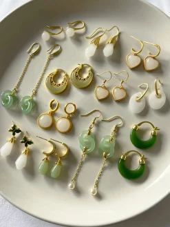 Butterfly Jade Earrings
