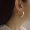 Chunky Essential Hoops - Gold