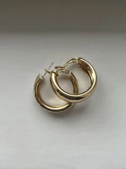 Chunky Essential Hoops - Gold