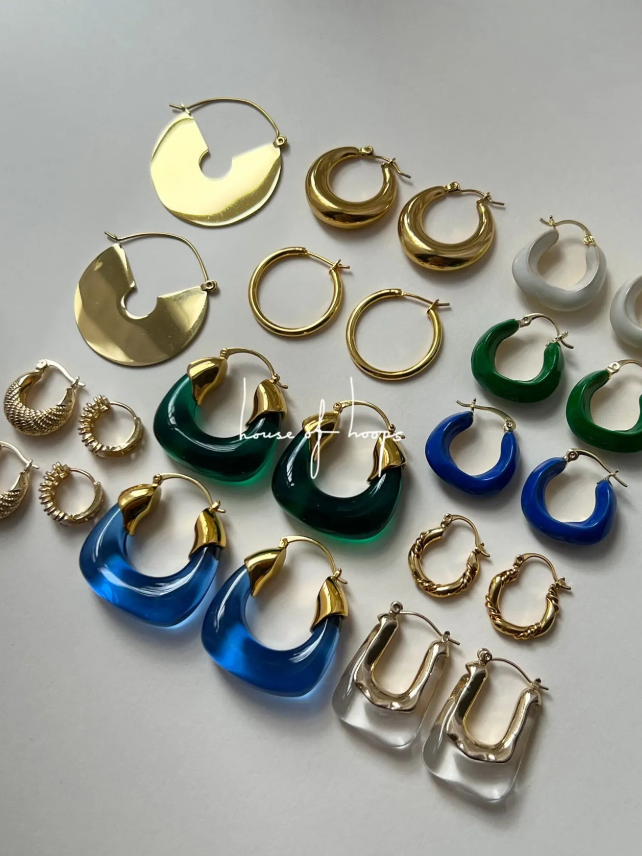Chunky Essential Hoops - Silver