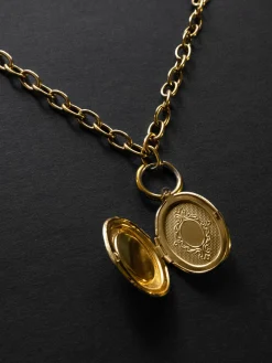 Chunky Gold Chain Necklace - Our Lady