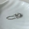 Classic Chain Ear Cuff - Silver