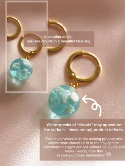 CLOUD Earstuds *18K Gold-plated