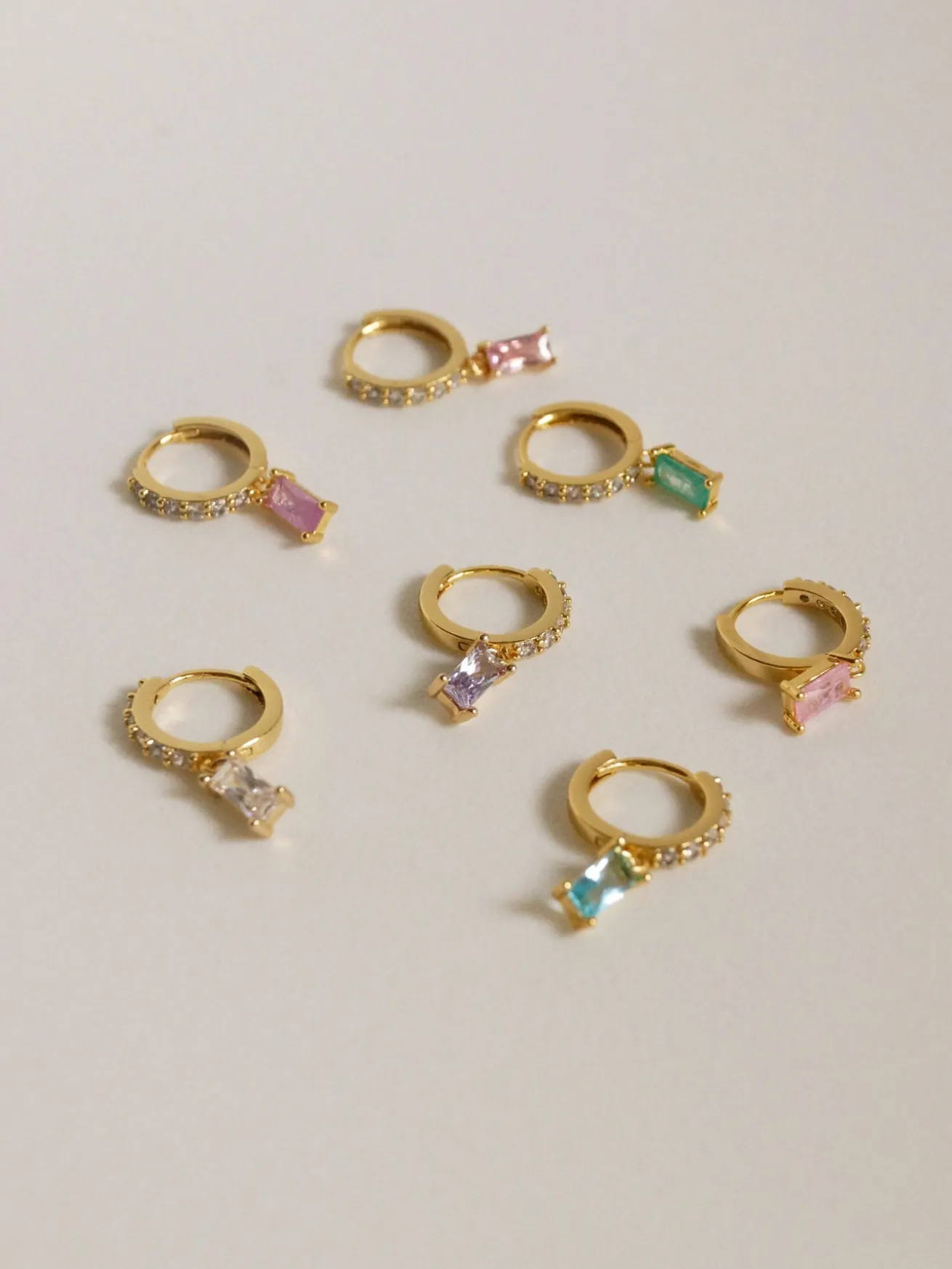 DREAM Huggies - Pink Crush *18K Gold-plated