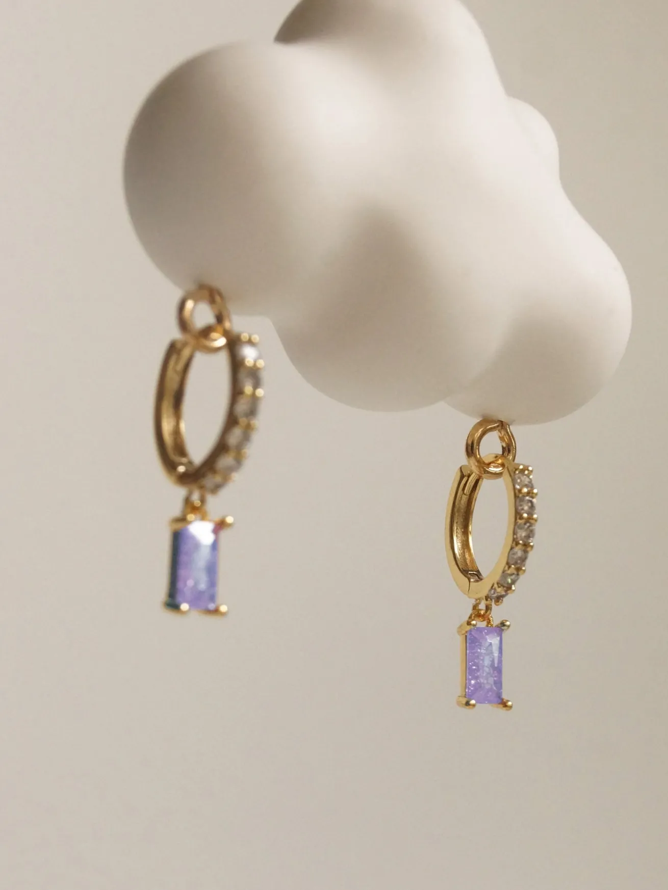 DREAM Huggies - Purple Crush *18K Gold-plated