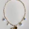 Eclectic Charm Necklace - Gold Jumbo Heart Locket