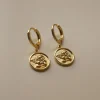 Endless Love Cupid Huggies *18k Gold-plated