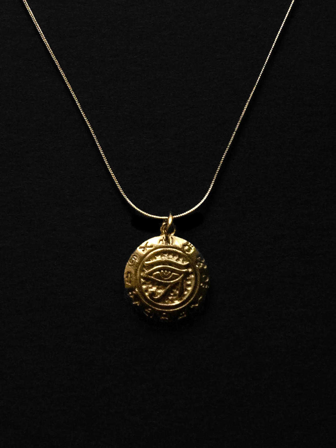 Eye of Horus Necklace - Gold