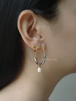 Honeybee Huggies *18K Gold-plated