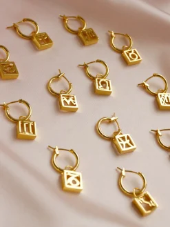 Horoscope Hoops *Gold-plated