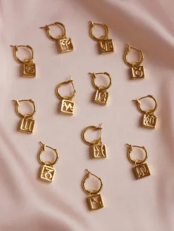 Horoscope Hoops *Gold-plated