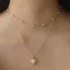 LILITH Heart Pearl Necklace