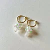Little Bouquet Hoop Earrings