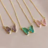 LOVEDAY Necklace - Seafoam Green *Gold-plated