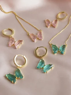 LOVEDAY Necklace - Seafoam Green *Gold-plated