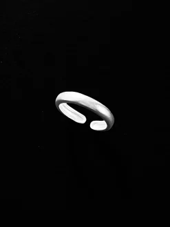 Matte Silver Ring