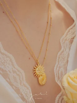 Oval Locket Necklace