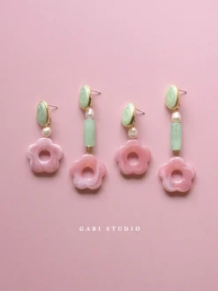 Peony Earrings - Short