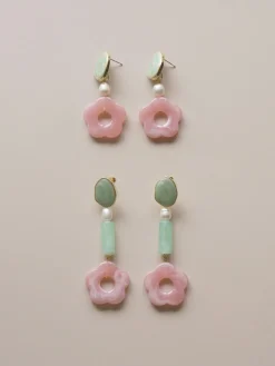 Peony Earrings - Short