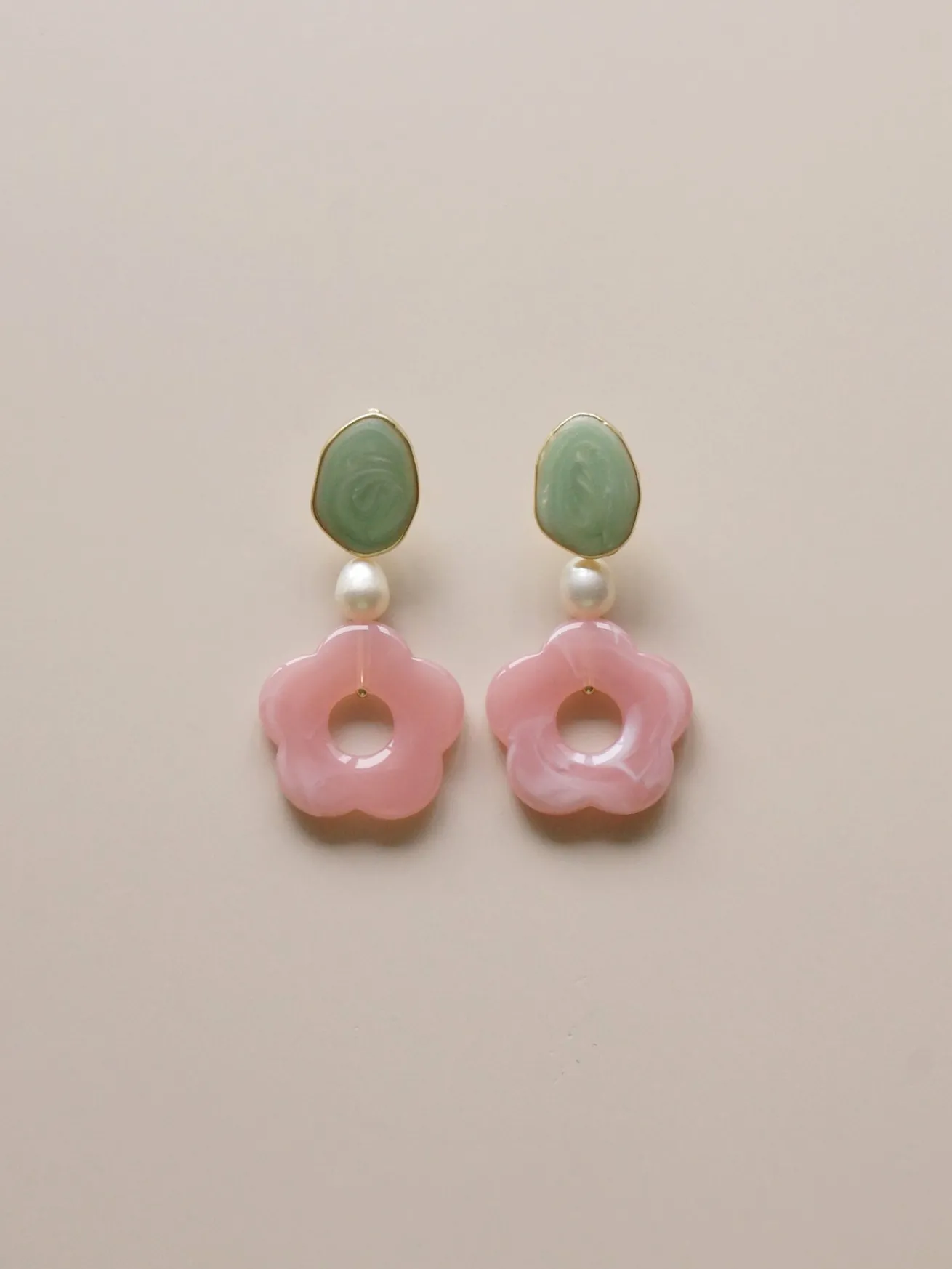 Peony Earrings - Short