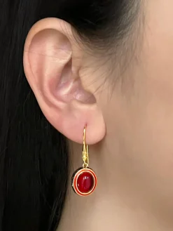 Queendom Ruby Earrings
