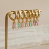 REVERIE Huggies - Aqua *18K Gold-plated