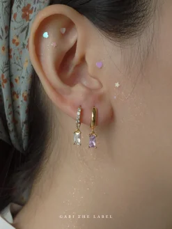 REVERIE Huggies - Lilac *18K Gold-plated