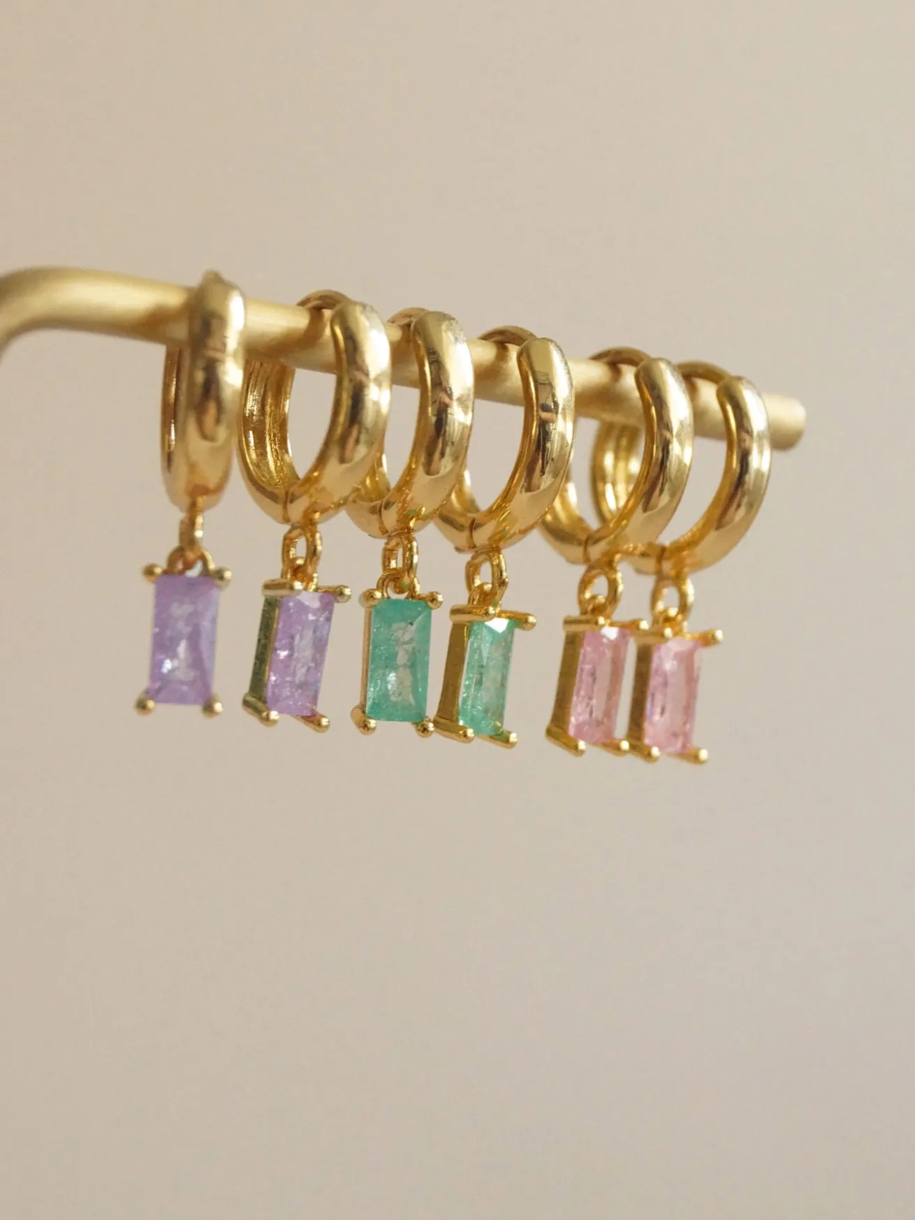 REVERIE Huggies - Pink Crush *18K Gold-plated