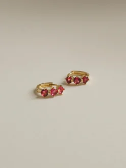 RUBY Huggies *Gold-plated