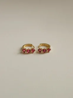 RUBY Huggies *Gold-plated