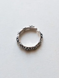 Rustic 925 Sterling Silver Ring