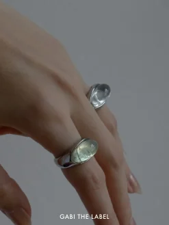 Silver Lucite Ring - Elixir