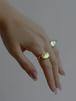 Silver Lucite Ring - Elixir