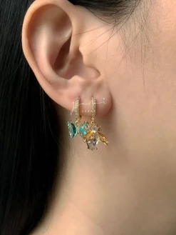 Sparkle Bug Huggies *18K Gold-plated