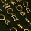 Sparkle Horoscope Huggies *18k Gold-plated