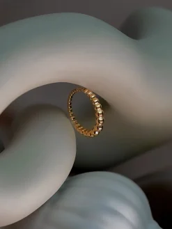 Spherical Gold Ring