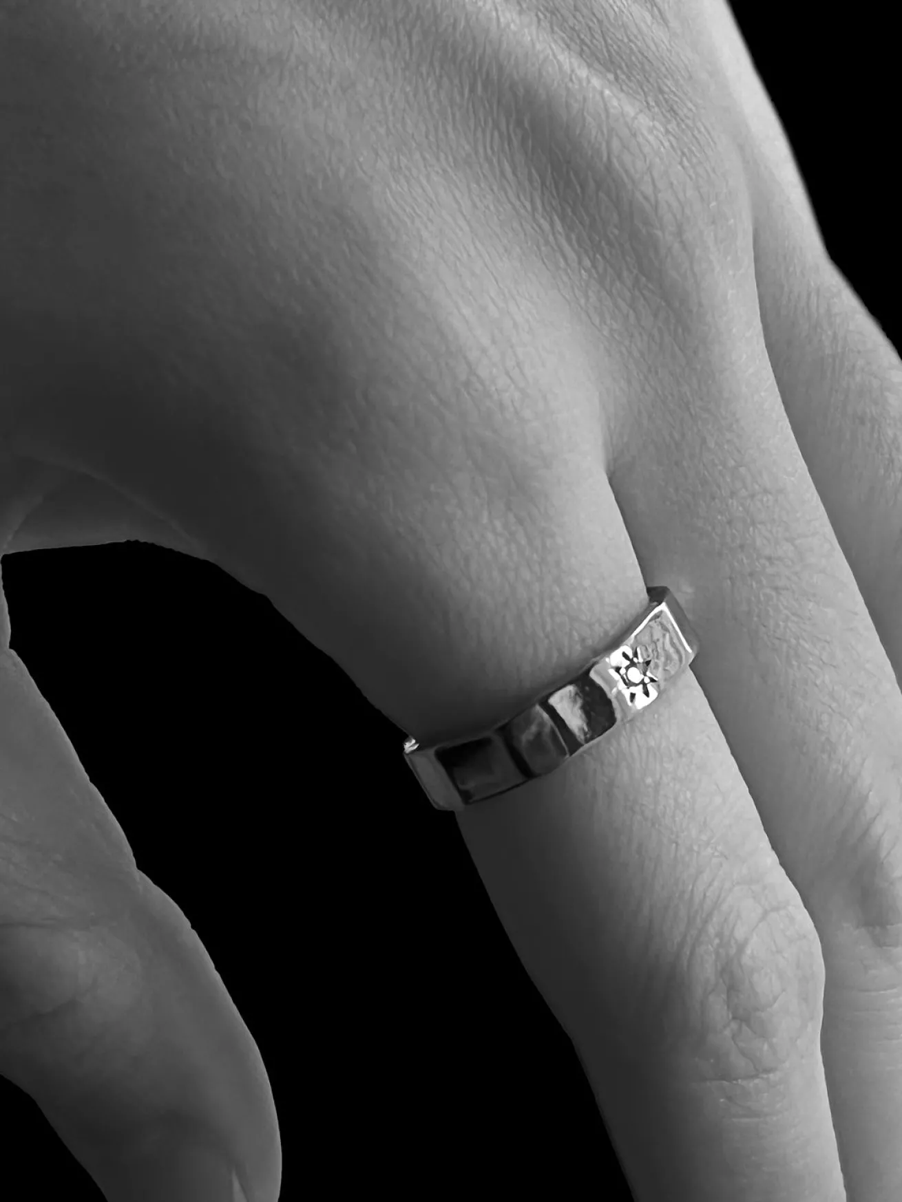 Starburst Ring - Silver