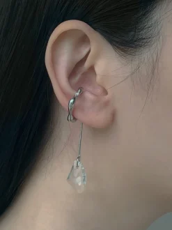 Statement Silver Ear Cuff